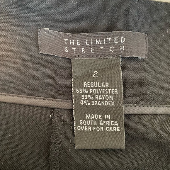 Limited black women’s slacks. Size 2 - Picture 3 of 4
